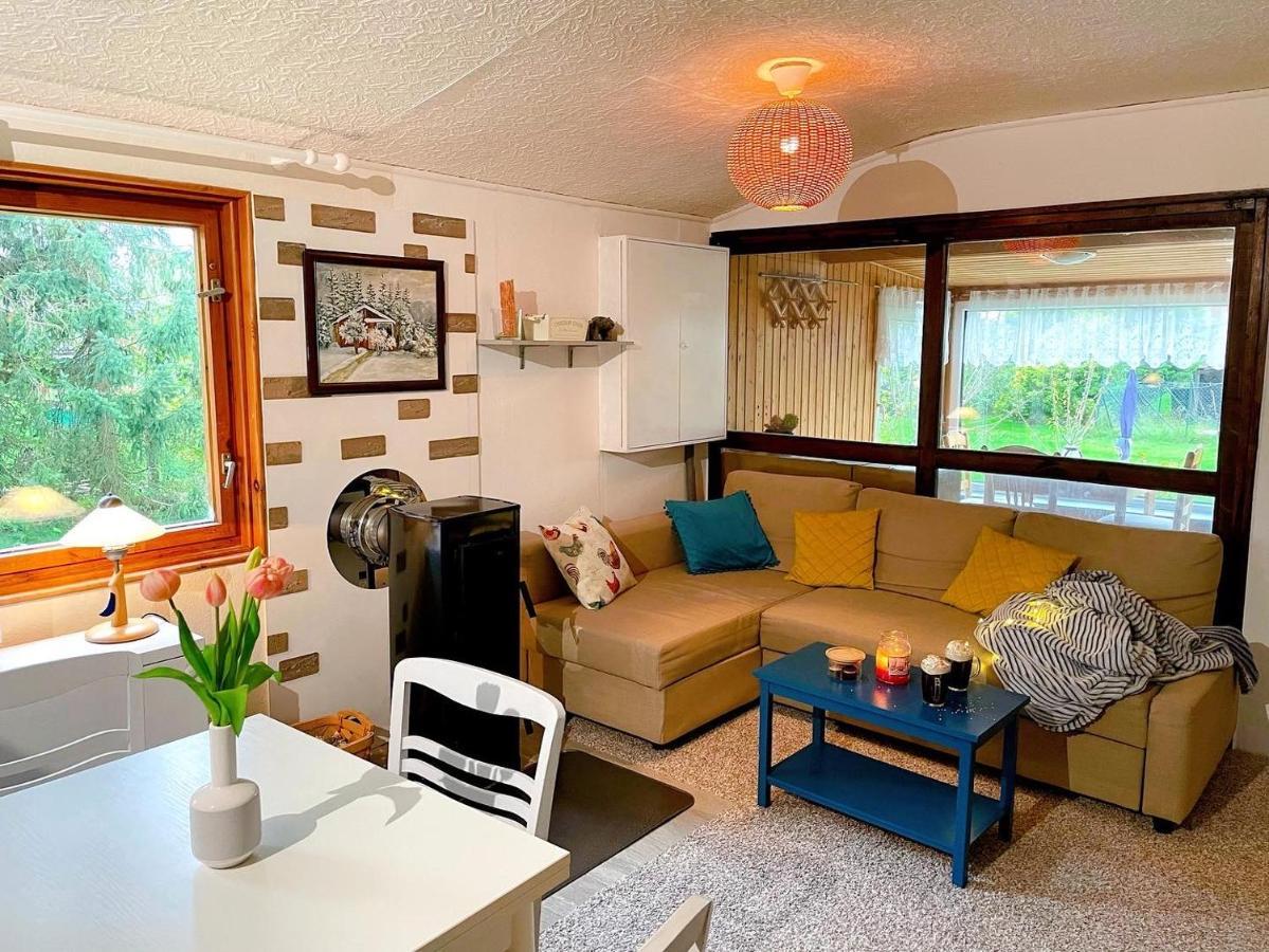 Landhaus Mit Pool, Bungalow In Der Natur Hohenbollentin Bagian luar foto