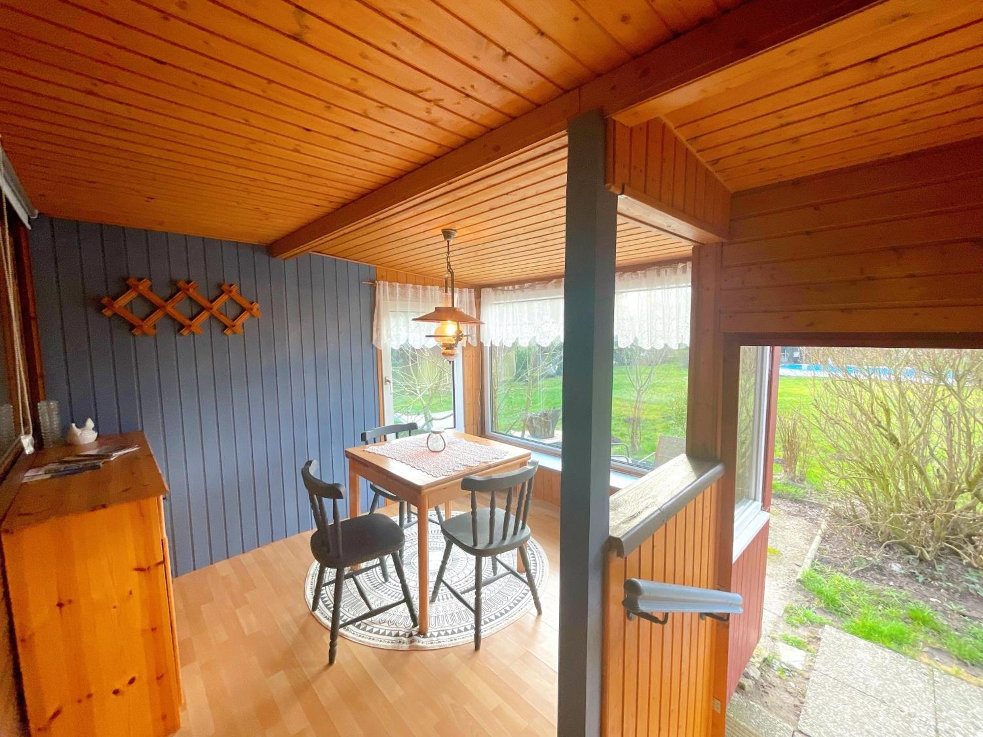 Landhaus Mit Pool, Bungalow In Der Natur Hohenbollentin Bagian luar foto